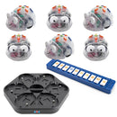 TTS Blue-Bot Class Pack Programmable Robots with FREE Tactile Code Reader - STEM Learning Coding Robotics for Kids Age 3+