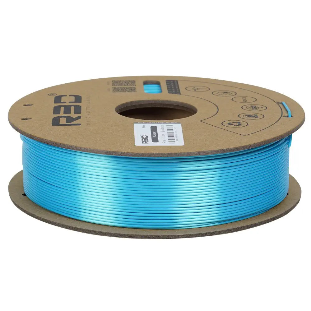 Blue R3D Silk PLA Filament - 1.75mm, 1kg