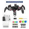 Hiwonder SpiderPi AI Intelligent Visual Hexapod Robot Powered by Raspberry Pi 5 (Advanced Kit with Raspberry Pi 5 4GB)