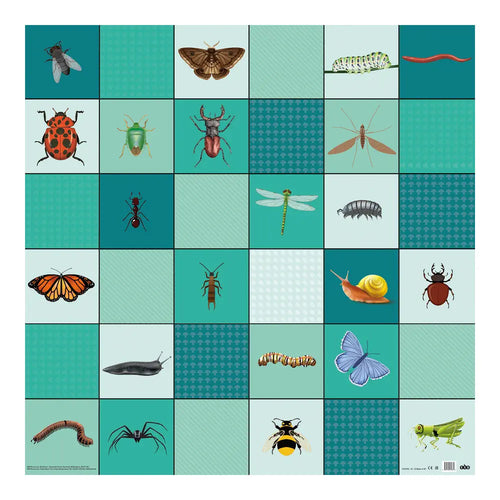 Loti-Bot Minibeasts Activity Mat – Educational STEM Playmat Compatible with Loti-Bot, Bee-Bot and Blue-Bot