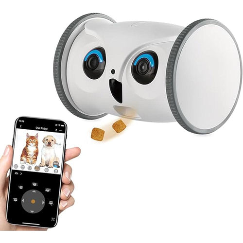 Movable Full HD Pet Camera with Treat Dispenser