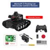 Hiwonder MentorPi T1 Raspberry Pi Robot Car – Tank Chassis, ROS2 AI Coding Robot with Large AI model ChatGPT, SLAM and Autonomous Driving (Starter Kit Without Raspberry Pi 5)