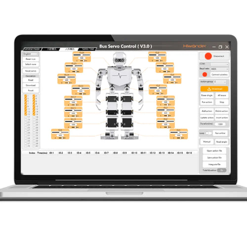 Hiwonder Tonybot Humanoid Robot with AI Vision &amp; Voice Interaction, Educational Programming Kit, Supports Arduino, Scratch &amp; Python (Advanced Kit)