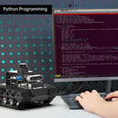 Hiwonder MentorPi T1 Raspberry Pi Robot Car – Tank Chassis, ROS2 AI Coding Robot with Large AI model ChatGPT, SLAM and Autonomous Driving (Advaned Kit with Raspberry Pi 5 4GB)