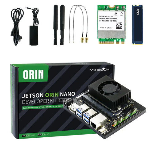 Jetson Orin NANO SUPER Developer Kit SUB with 8GB RAM Based On NVIDIA Core Module for AI Deep Learning(Developer Kit)