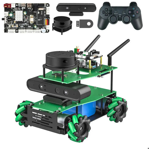 Yahboom Rosmaster X3 ROS2 Robot w/ Mecanum Wheel (Jetson Nano Standard Version w/o Nano SUB Board)