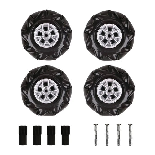 Hiwonder 60mm Mecanum Wheel High Hardness Plastic Omnidirectional Wheel for Robot Car DIY