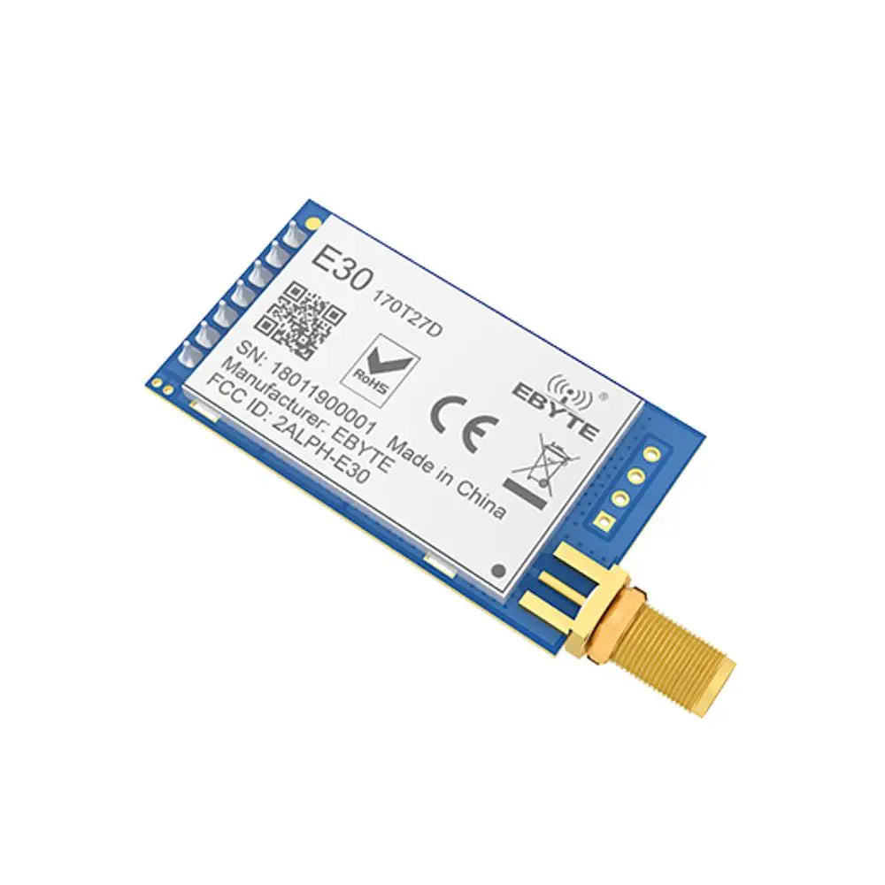 E30-170T27D Ebyte SI4463 UART 5Km Range 170MHz 27dBm DIP 24*43mm CE RoHs FCC LoRa Wireless Transmitter RF Module
