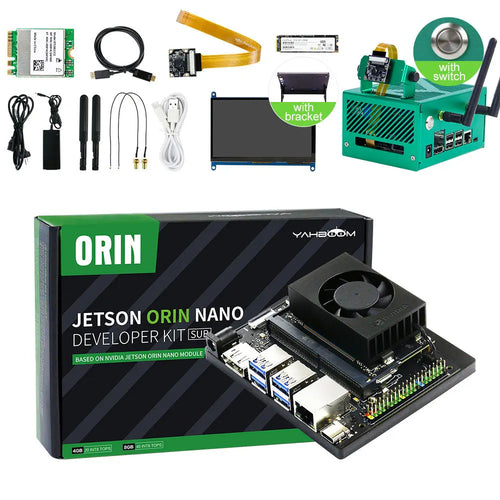 Jetson Orin NANO Development Board SUB Developer Kit with 8GB RAM Based On NVIDIA Core Module for AI Deep Learning(Superior Kit)