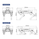 MechDog Hiwonder Open Source AI Robot Dog with ESP32 Controller, High-Speed Coreless Servos Support Scratch, Arduino, and Python - Ultimate Kit