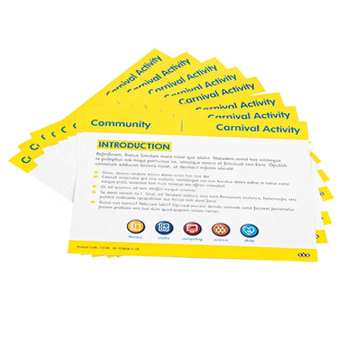 Our Community Activity Tin for Bee-Bot and Blue-Bot Coding Toy Robot Activity Accessories