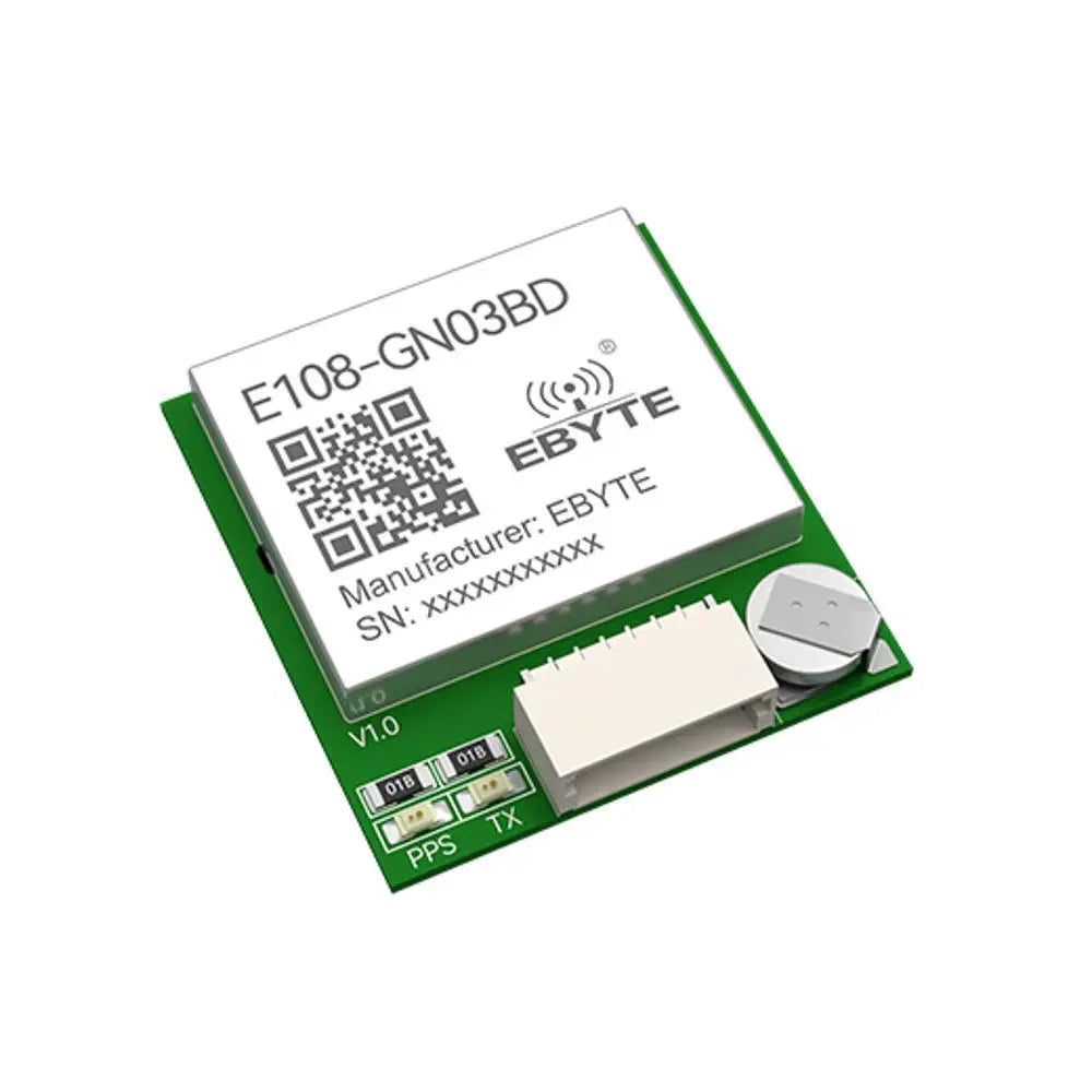 E108-GN03BD Small size BDS single Beidou positioning module BDS module Small size positioning module AT6668B chip solution Adopts RF baseband integrated design