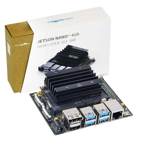 Jetson NANO 4GB Developer Kit (SUB) With Official Module For Artificial Intelligence Python Programming- Developer Kit