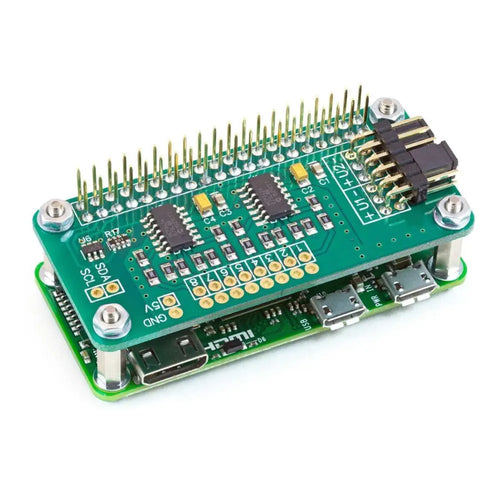 8 Channel 17-bit Analog to Digital Converter for Raspberry Pi Zero