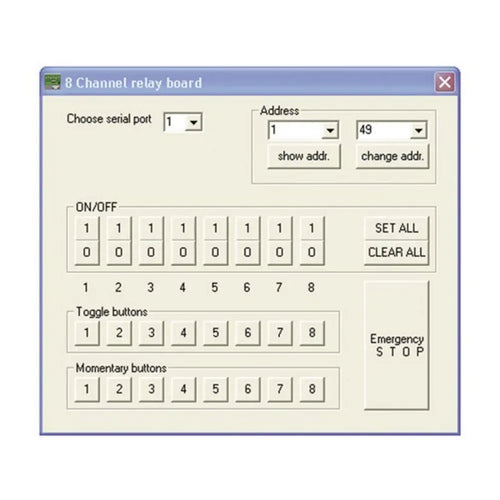 8-Channel Relay Card