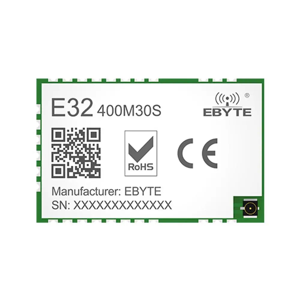 E32-400M30S Based on the SX1278 produced by Semtech 433/470MHz LoRa TM SMD wireless module with the maximum transmission power of 1W