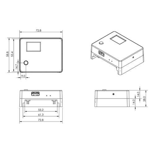 New MEGO 4-24V Breadboard DC Rechargeable Power Supply