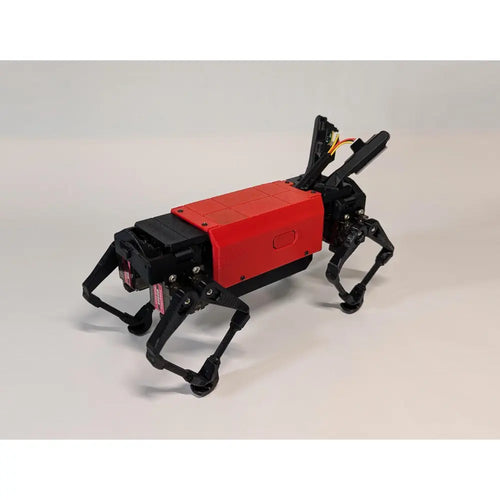 Walking Robot Lowrie 1.1 fully autonomous walking robot (Complete Construction Kit) with obstacle avoidance behavior