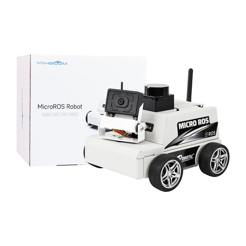 Yahboom ESP32 MicroROS Robot Car Virtual Machine as controller--Vision Version