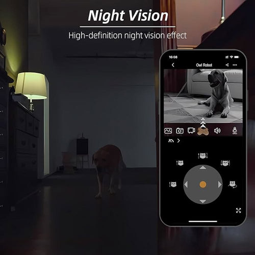 Interactive Toy for Dogs and Cats, Mobile Control via App (2.4G WiFi ONLY)