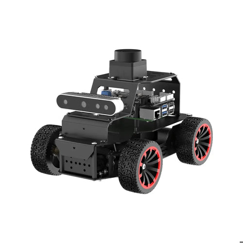 Hiwonder MentorPi A1 Raspberry Pi Robot Car – Ackerman Chassis, ROS2 AI Coding Robot with Large AI model ChatGPT, SLAM and Autonomous Driving (Advanced Kit with Raspberry Pi 5 16GB)