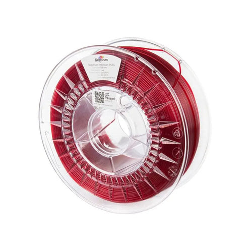 Spectrum Filaments Premium PCTG Filament - Transparent Red, 1.75mm - 1 kg