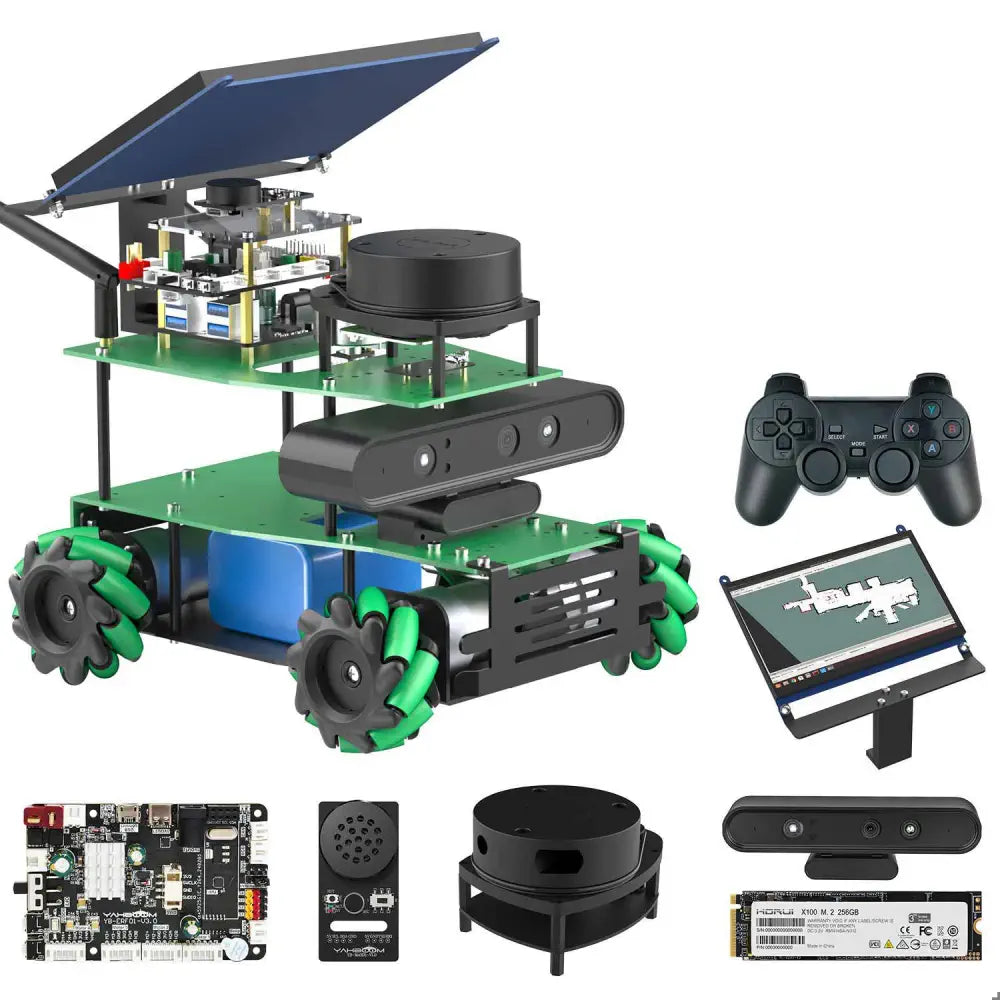 ROSMASTER X3 ROS2 Robot with Mecanum Wheel -Superior without Orin SUPER Board