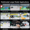 18DOF Muto RS AI Large Model Hexapod Robot ROS2 for Raspberry Pi 5--A1 Lidar Kit without Raspberry Pi board