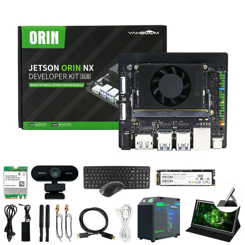 Yahboom Jetson Orin NX 16GB SUB Development Kit Based On NVIDIA Core Module For ROS AI Deep Learning(Orin NX 16GB-Ultimate Kit)