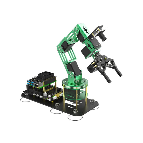 Yahboom Robot Arm 6DOF AI Programmable with Camera for Adults ROS Open Source for Raspberry Pi 5(With RPi 16G board)