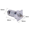 High torque 775 size DC gear motor with bracket kits 12V - 200RPM