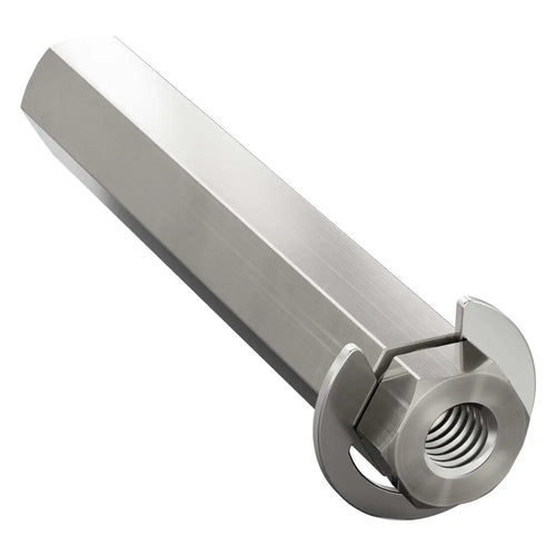 8mm REX™ Shaft w/ E-Clip (Stainless Steel, 48mm Length)