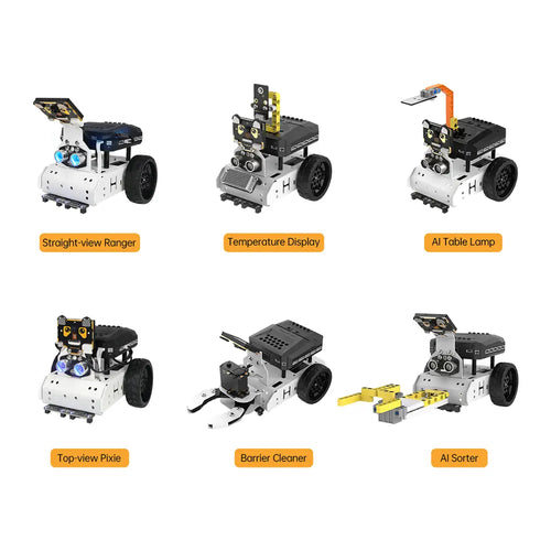 Hiwonder Ainova Pro 16 in 1 Programmable Building Robotic Kit Toy w/ Scratch &amp; Python Support