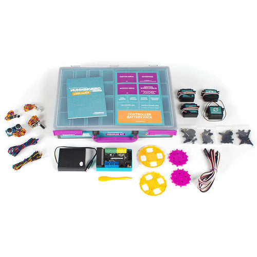 Hummingbird Bit Premium Kit - Educational STEM Robotic Construction Kit