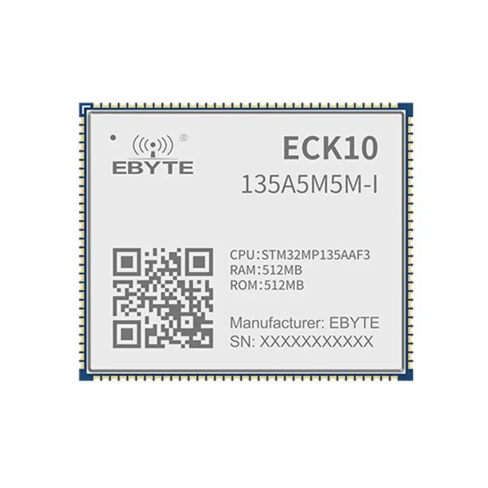 ECK10-135A5M5M-I 512MB Memory Capacity system on Module (SoM) CPU module Industrial Computing Based on ST's cost-effective MPU design
