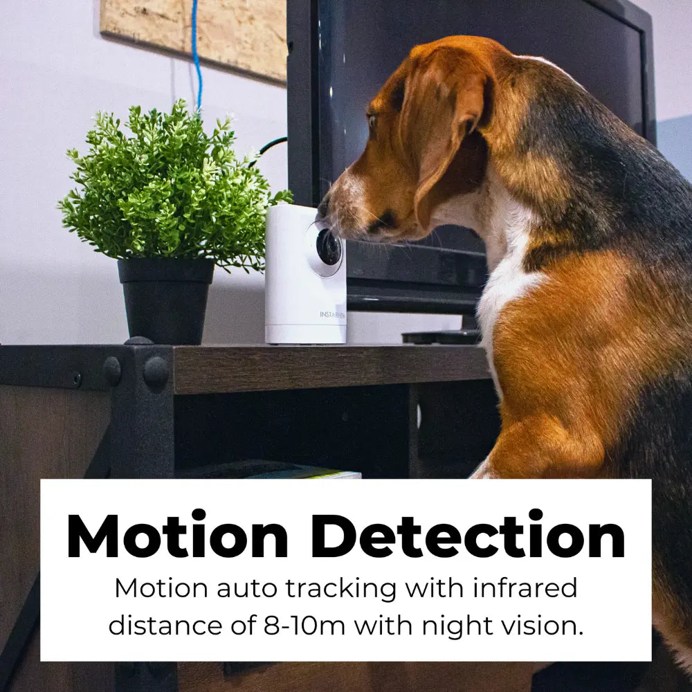 INSTACHEW Puresight 360 1080p HD Pet Camera w/ App Control