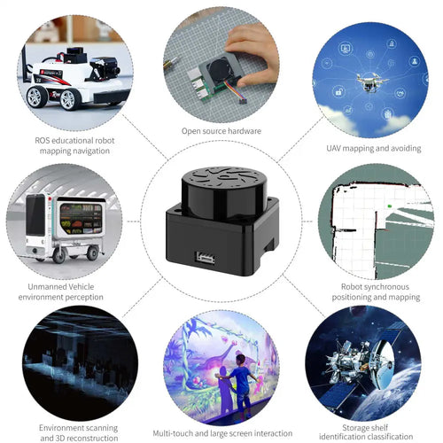 Yahboom T-MINI-Plus Lidar TOF Ranging 12M support ROS1 ROS2