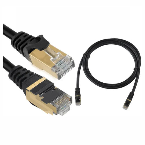 CAT6e Ethernet Cable with metal head (5m Black)