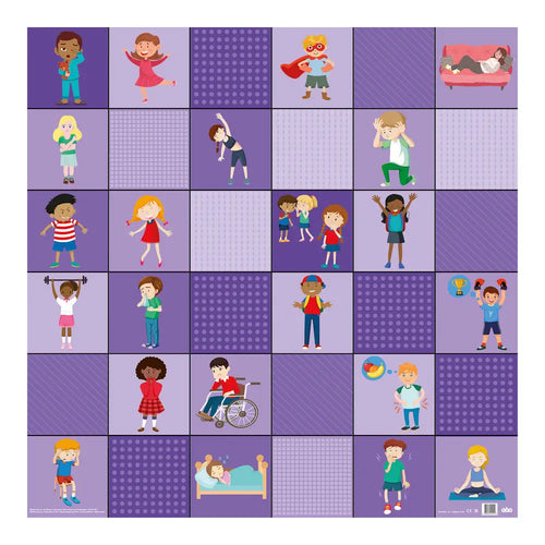 Loti-Bot Feelings Activity Mat – Educational STEM Playmat Compatible with Loti-Bot, Bee-Bot and Blue-Bot