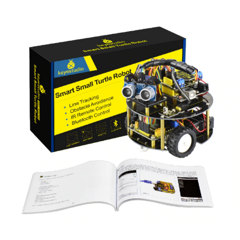 KEYESTUDIO Turtle Robot Car Kit w/ Arduino UNO R3