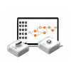 SAM Labs Alpha Kit Coding STEAM Robotics Kit - Bluetooth Sensor Motor Blocks Learning Set - Interactive STEM Coding Kit for Classroom &amp; Home Education | Ages 8+