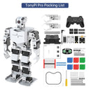 Hiwonder TonyPi Pro AI Humanoid Robot with Raspberry Pi 5 – Integrated Multimodal AI Model (ChatGPT), AI Vision Tracking, Voice Interaction, and Hand-Eye Coordination (Raspberry Pi 5 16GB Kit)