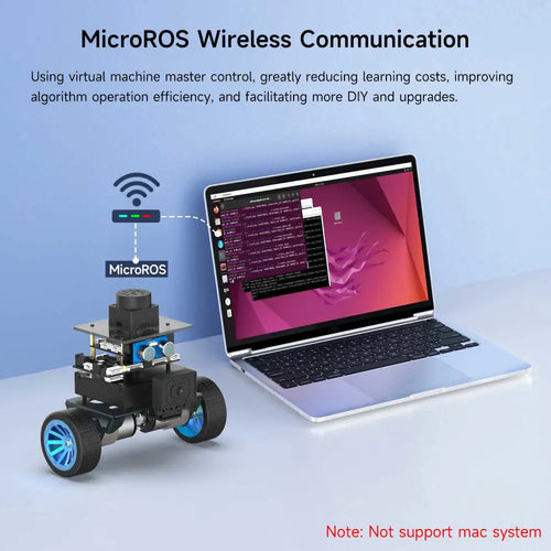 MicroROS Self-balancing Robot Car Support 4KG Load(Vision version)