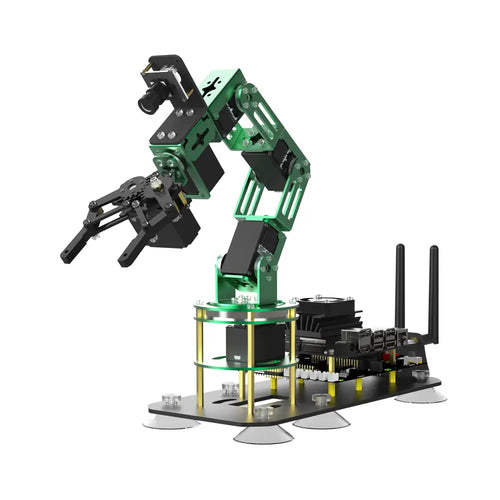 Yahboom 6 DOF AI Vision Robotic Arm w/ ROS &amp; Python Programming for Jetson NANO 4GB (w/ Jetson NANO SUB Board)