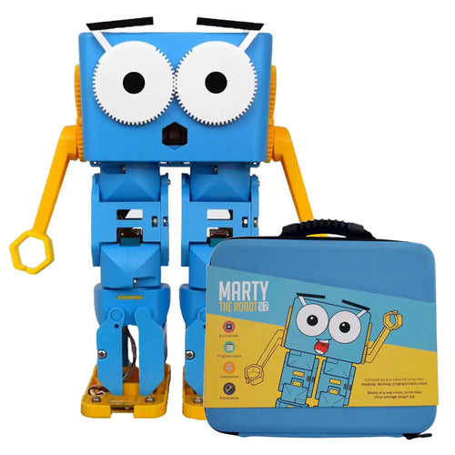 Marty The Robot V2 - The walking, dancing, coding companion