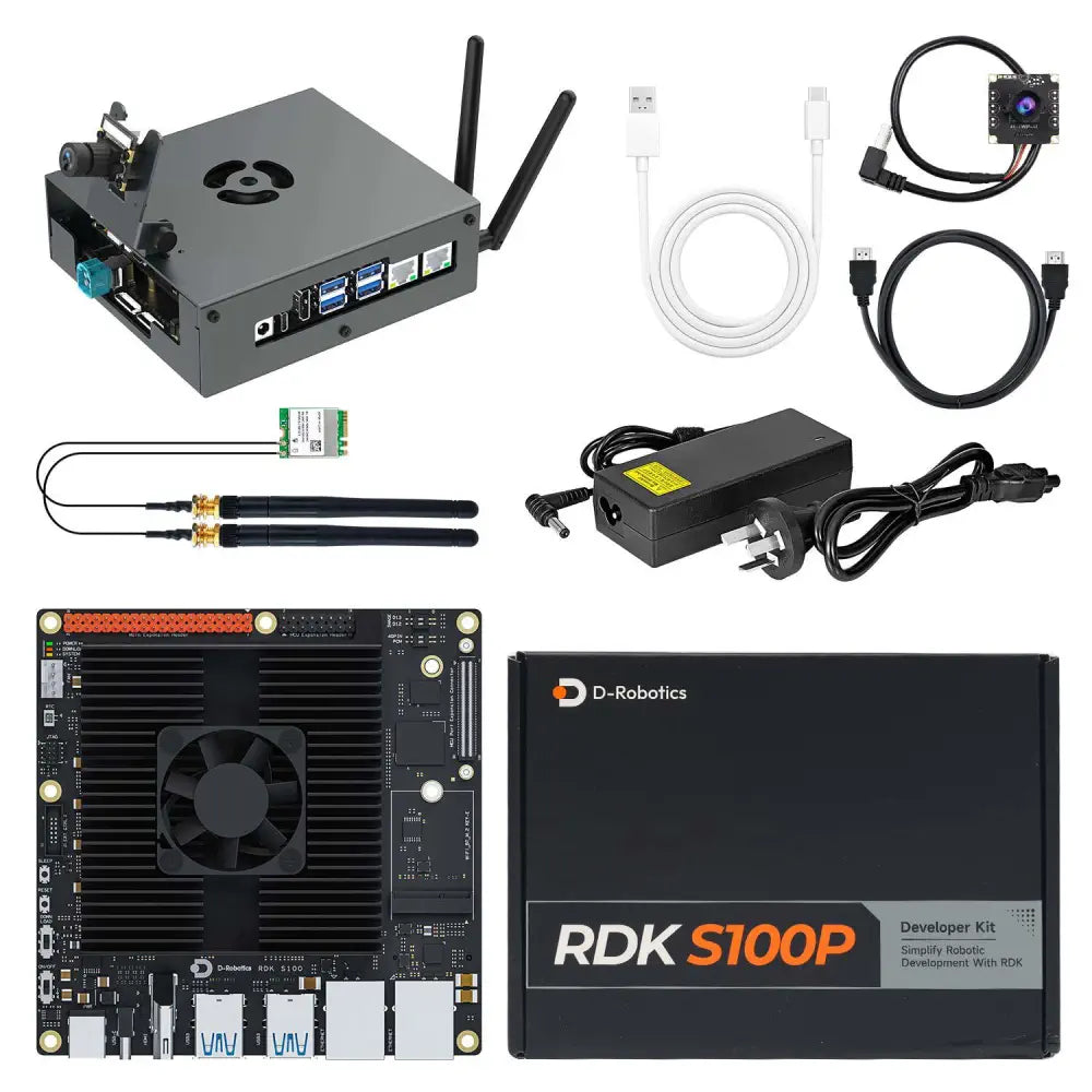 D-Robotics RDK S100P Development Board 128TOPS Computing Power BPU--USB Camera Kit