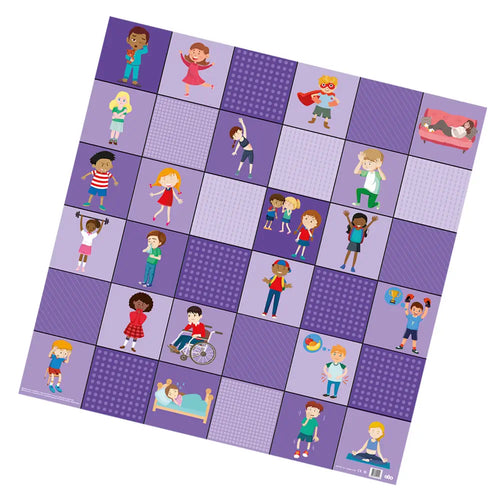 Loti-Bot Feelings Activity Mat – Educational STEM Playmat Compatible with Loti-Bot, Bee-Bot and Blue-Bot
