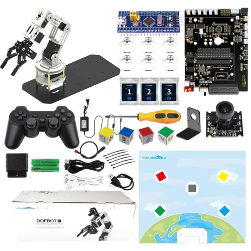 DOFBOT SE AI Vision Robotic Arm with ROS2 Python Programming (Virtual Machine Version)