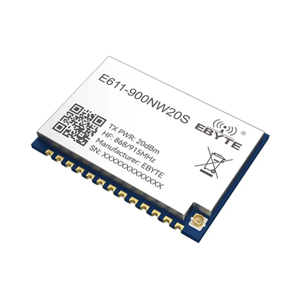 E611-900NW20S Remote Data and Image Transmission Module 868M 915M one send and multiple receive star network drone transparent transmission serial port wireless module