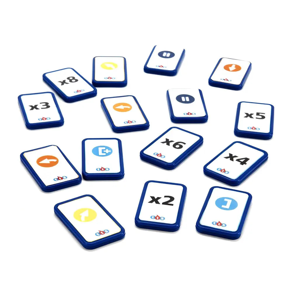TTS Blue-Bot TacTile Standard Tile Pack - 25 Tactiles Coding Extension Kit for Blue-Bot Robot - 45° Turns Repeat Commands STEM Learning Coding System for Kids &amp; Classrooms | EL00546